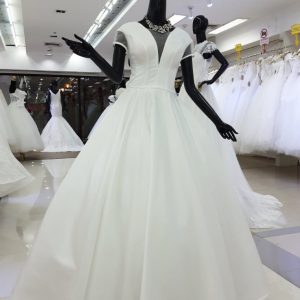 Minimal Bridal Dress