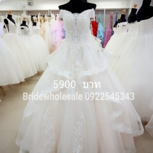 ชุดเจ้าสาวราคาถูก 2019 Wedding Dress Wholesale
