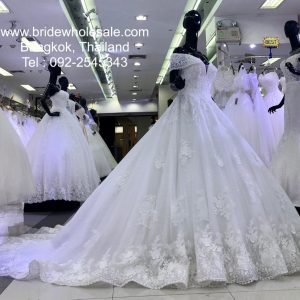 ชุดแต่งงานขายส่ง ชุดเจ้าสาวราคาถูก Bridal Deess Bangkok Thailand