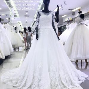 ชุดแต่งงานราคาโรงงาน ชุดเจ้าสาวขายส่ง Wedding Dress Bangkok Thailand