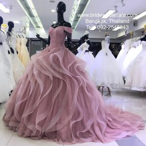 ชุดพรีเว็ดดิ้ง ชุดเจ้าสาวสีๆ Bridal Shop Bangkok