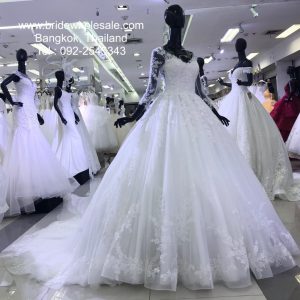 Wedding Dress Bangkok Thailand ชุดเจ้าสาวขายถูก ชุดแต่งงานราคาโรงงาน