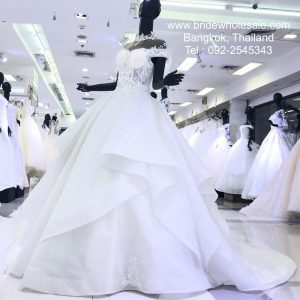 ชุดเจ้าสาวคอจีน ชุดแต่งงานสวยๆ Bridal Dress Bangkok Thailand