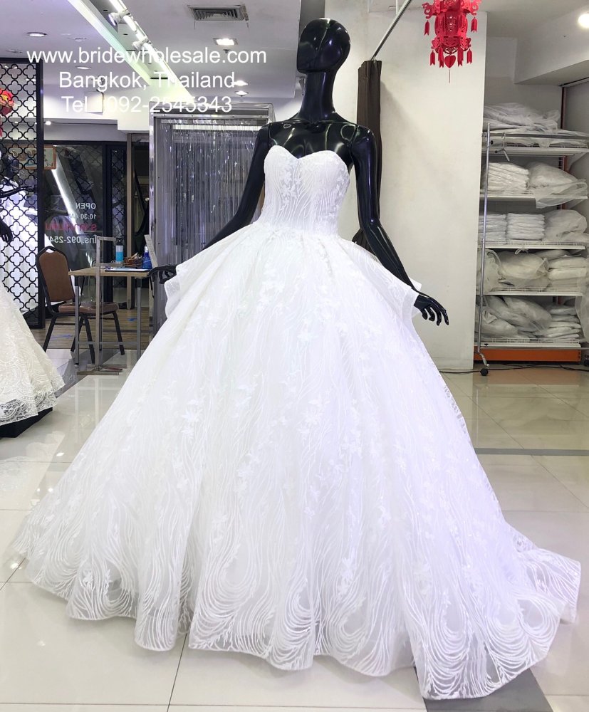 ชุดแต่งงานประตูน้ำ ชุดเจ้าสาวขายปลีก Wedding Dress Bangkok Thailand – Bride  Wholesale