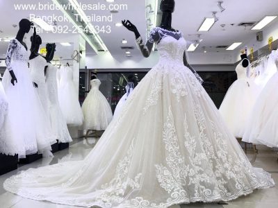 ชุดแต่งงานขายส่ง ชุดเจ้าสาวราคาไม่แพง Wedding Dress Bangkok Thailand
