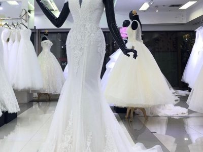 Wedding Dress Bangkok Thailand ชุดเจ้าสาวหางปลา ชุดแต่งงานเมอเมด