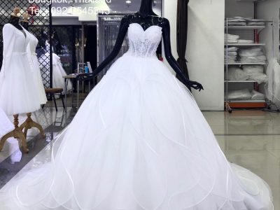 Bridal Dress Bangkok Thailand ชุดเจ้าสาวขายถูก ชุดแต่งงานราคาไม่แพง