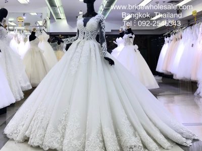 ชุดเจ้าสาวขายถูก ชุดแต่งงานหรูหราราราไม่แพง Bridal Dress Bangkok Thailand