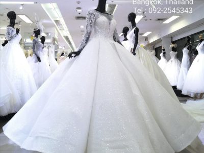 ร้านขายชุดแต่งงานไม่แพง ชุดเจ้าสาวขายถูก Wedding Gown Bangkok Thsiland