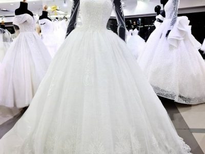 ชุดเจ้าสาวคอจีน ชุดแต่งงานเรียบหรู Bridal Dress Bangkok Thailand
