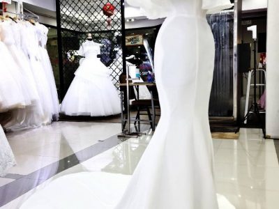 ชุดแต่งงานแบบเรียบๆไม่ฟู ชุดเจ้าสาวมินิมอล Wedding Shop Bangkok Thailand