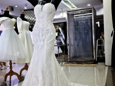 ชุดแต่งงานหางปลาเข้ารูป ชุดเจ้าสาวเมอเมด Wedding Shop Bangkok Thailand