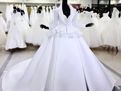 ชุดเจ้าสาวมินิมอลสวยๆ ชุดแต่งงานมินิมอลอลังการ Bridal Dress Bangkok Thailand
