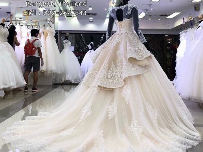 ชุดแต่งงานอลังการราคาถูก ชุดเจ้าสาวขายถูก Bridal shop Bangkok Thailand