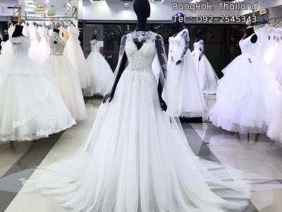 ชุดเจ้าสาวไม่พอง ร้านขายชุดแต่งงานแบบใหม่ Bridal Shop Bangkok Thailand