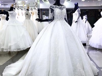 ร้านขายชุดเจ้าสาว ชุดแต่งงานแขนยาว Wedding Dress Shop Bangkok Thailand