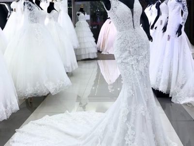 Bangkok Wedding Dress ชุดแต่งงานเข้ารูปหางปลา ชุดเจ้าสาวทรงเมอเมด