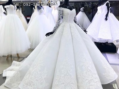 ชุดเจ้าสาวหางยาว ชุดแต่งงานแบบใหม่ๆ Thailand Bridal Dress