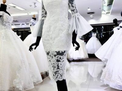 ชุดหมั้น ชุดแตางงานสั่น ชุดเจ้าสาวสั้น Bridal Gown Bangkok Thailand