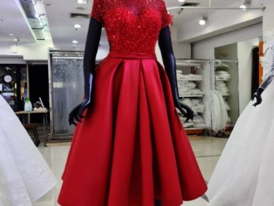 ชุดยกน้ำชาสีแดง ชุดหมั้นสีแดง Bridal Dress Bangkok Thailand