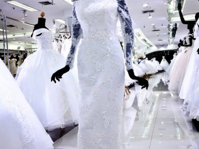 ชุดเจ้าสาวแบบใหม่ ชุดแต่งงานเข้ารูป ไม่บาน Bridal Shop Bangkok Thailand