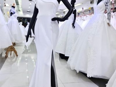 ชุดเจ้าสาวมินิมอล ชุดแต่งงานมินิมอล Bridal Factory Bangkok Thailand