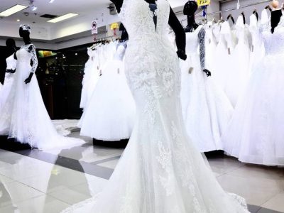 Thailand Bridal Dress Bangkok ชุดเจ้าสาวหางปลาเข้ารูป ชุดแต่งงานขายไม่แพง