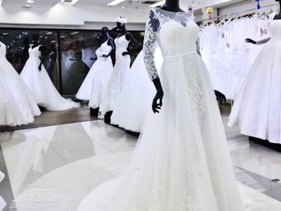 BRIDAL SHOP AND FACTORY BANGKOK ชุดเจ้าสาวทรงเอไม่พอง ชุดแต่งงานทรงเอไม่พอง