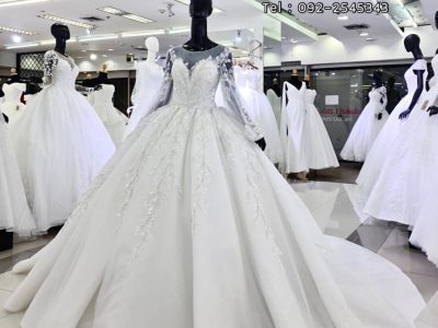 Bridal Super Ballgown Bangkok Thailand ชุดเจ้าสาวทรงเจ้าหญิง ร้านชุดแต่งงานอลังการ