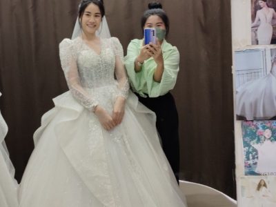 BRIDAL SHOP AND FACTORY BANGKOK THAILAND รีวิวร้านขายชุดเจ้าสาว รีวิวร้านซื้อชุดแต่งงาน