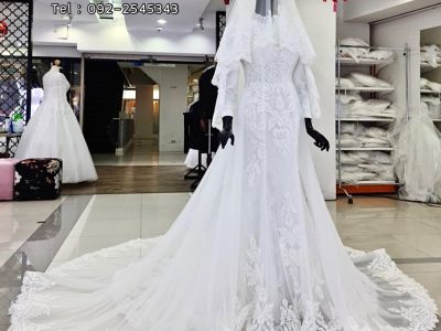 Muslim Wedding Dress Bangkok Thailand ชุดเจ้าสาวมุสลิม ชุดแต่งงานอิสลาม