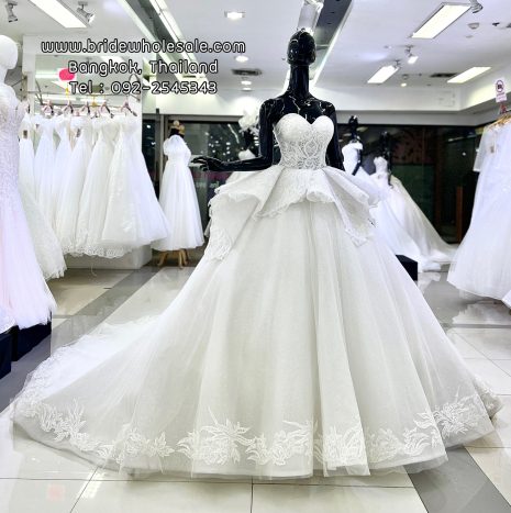 Bridal Supplier&Manufacturing Bangkok Thailand ชุดเจ้าสาวสวยๆ ชุดแต่งงานขายปลีกส่ง
