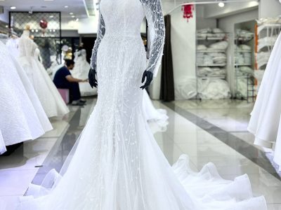 Bride Dress Bangkok Thailand ชุดเจ้าสาวสวยๆ ชุดแต่งงานเข้ารูปหางปลา