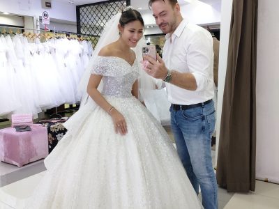 รีวิวร้านขายชุดเจ้าสาว รีวิวซื้อชุดแต่งงาน Bangkok Bridal Store Thailand