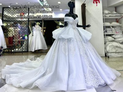 Super Bridal Ballgown Bangkok Thailand ชุดเจ้าสาวสุดอลังการ ชุดแต่งงานเจ้าหญิง