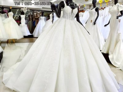 ร้านซื้อชุดเจ้าสาวสวย ร้านขายชุดแต่งงานแบบใหม่ Bridal Store& factory Bangkok Thailand